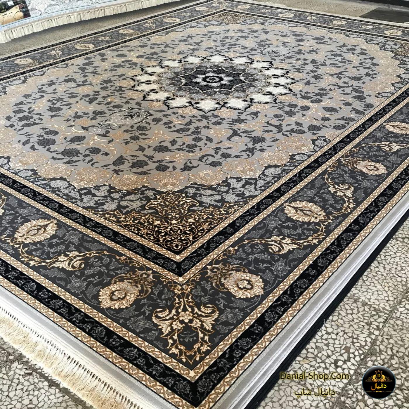 فرش 12 متری 700 شانه مرنجاب طرح نایین فیلی