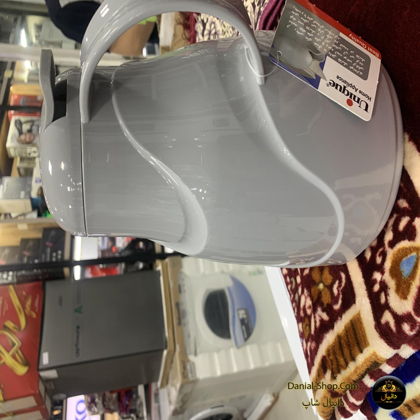 فلاسک 1 لیتری  شیشه صورتی 1915