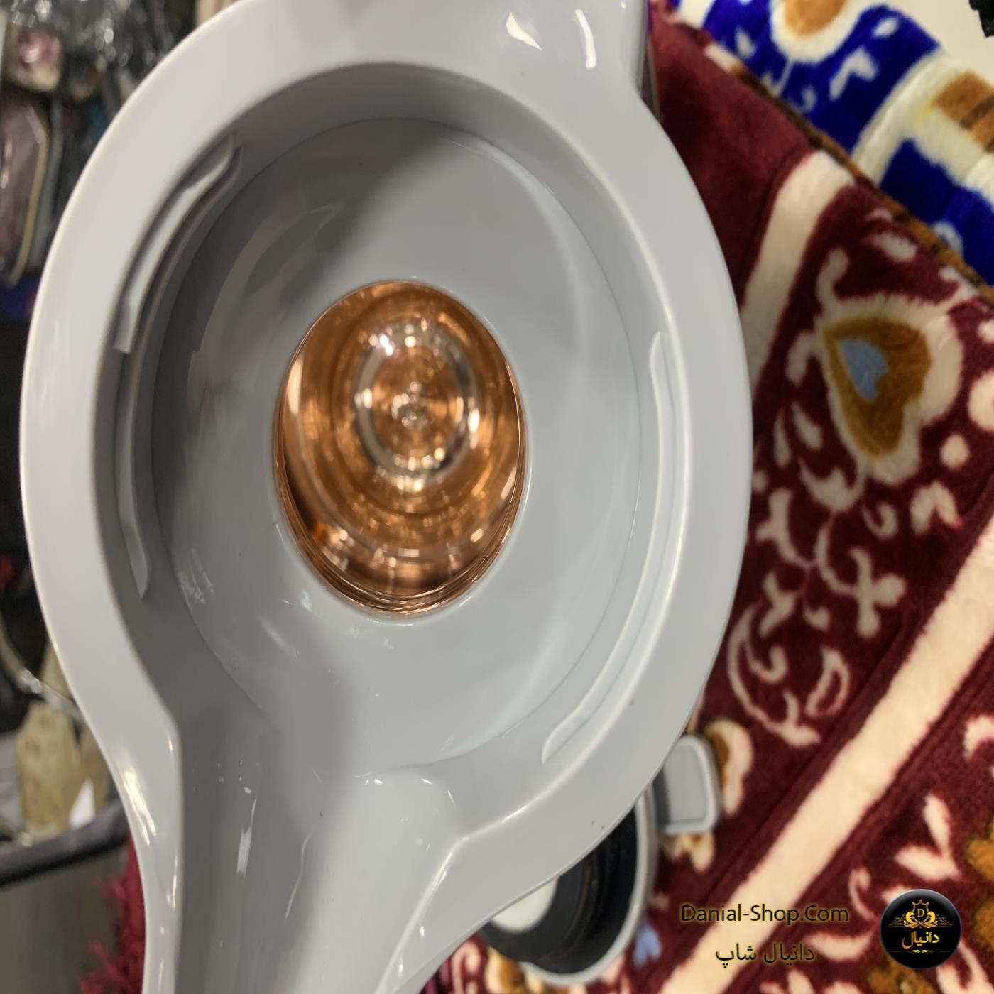 فلاسک 1 لیتری  شیشه صورتی 1915