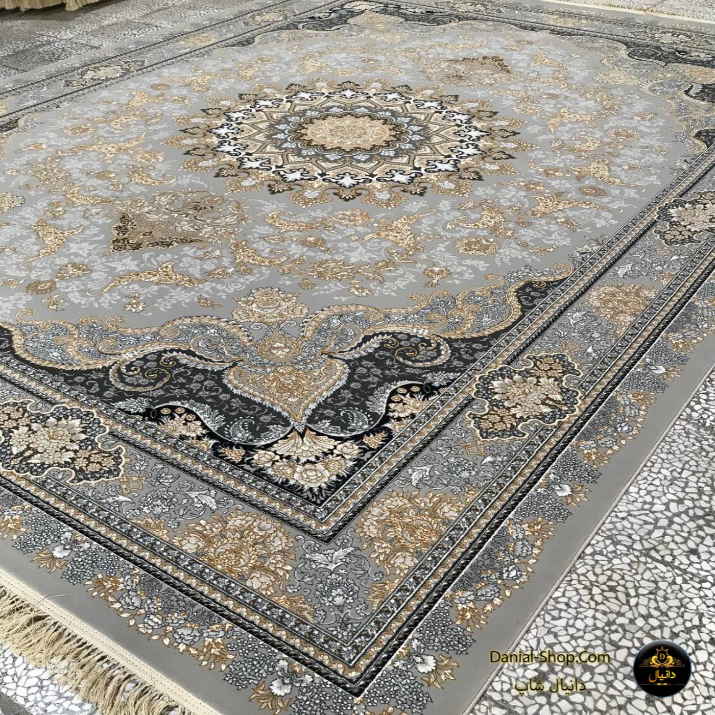 فرش 9 متری 700 شانه مرنجاب طرح آیسا فیلی 